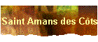 Saint Amans des C�ts